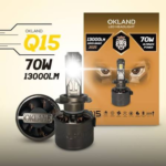 طقم ليد فوانيس امامي بقدره 140w اوكلاند q15
